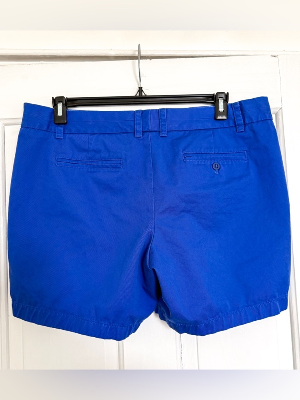J. Crew Cobalt Blue Cotton Chino Broken-In Shorts - Picture 5 of 5